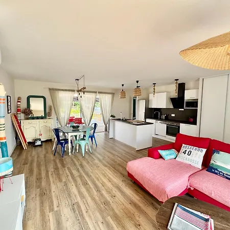 ヴィラ Les Pins, Terrasse, Piscine Et Jardin Clot, Vue Foret Mimizan-Plage